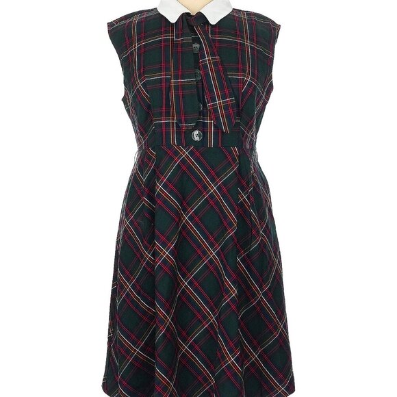 Modcloth "Prep School Posh" Fit And Flare Dress - Picture 4 of 4
